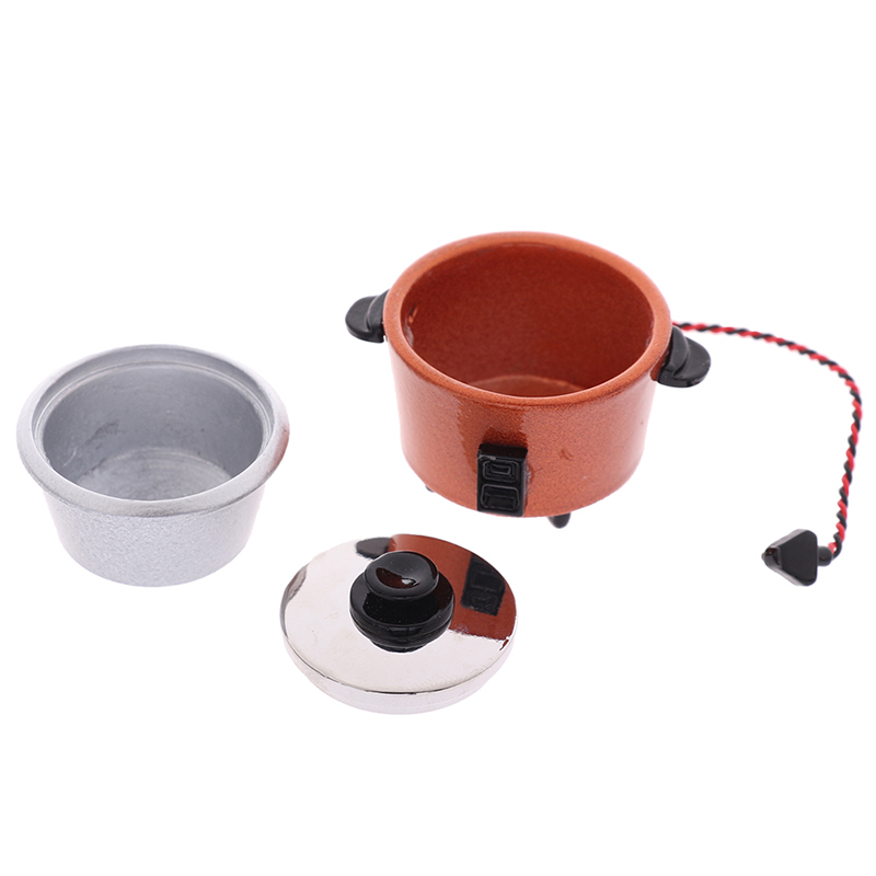 Kitchen Appliances To Gift - 1/12 Scale Dollhouse Miniature Rice Cooker