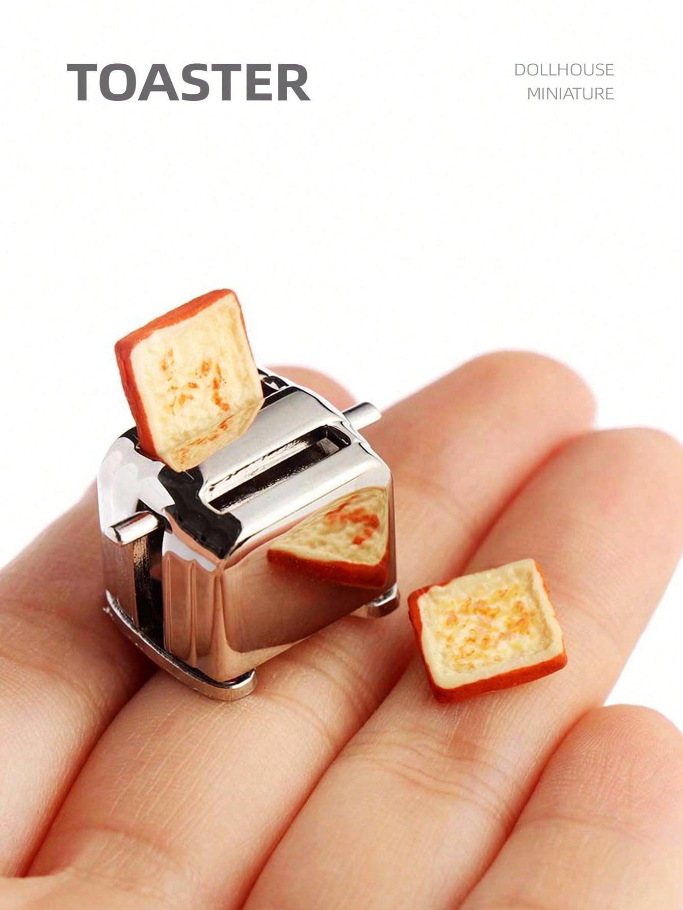 1:12 Dollhouse Miniature Toast - огляд і ціна Kitchen Appliances Usa