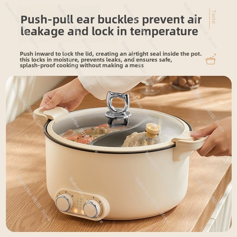 6L 8L Double Pot Electric Hot  - огляд і ціна Kitchen Appliances For Home
