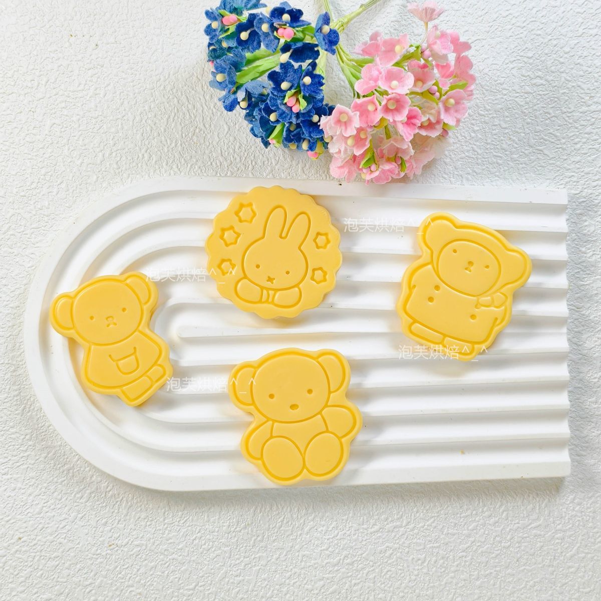 Cute 3D Press Cookie Mold with - огляд і ціна Kitchen Appliances Baking