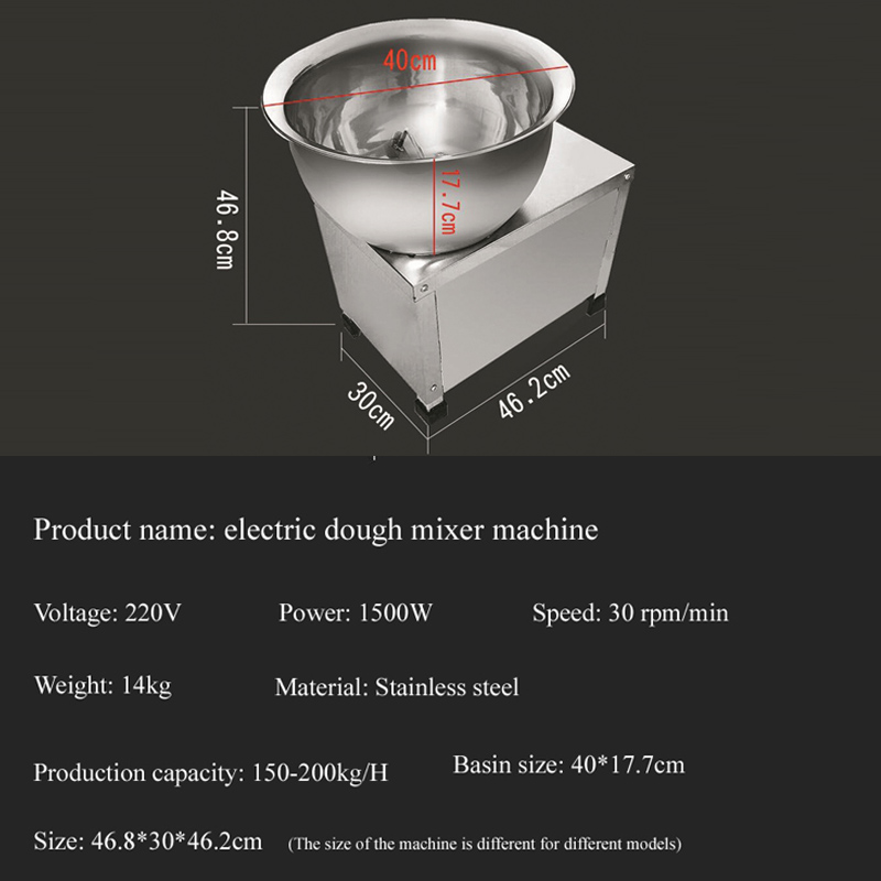 Flour Dough Mixer Machine Knea - огляд і ціна Kitchen Appliances Usa