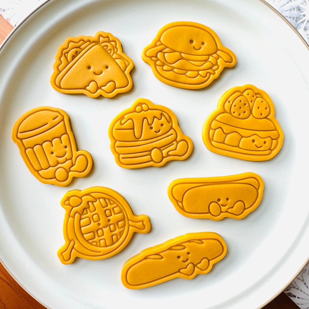 Cute Burger Sandwich Cookie Cu - огляд і ціна Kitchen Appliances Baking