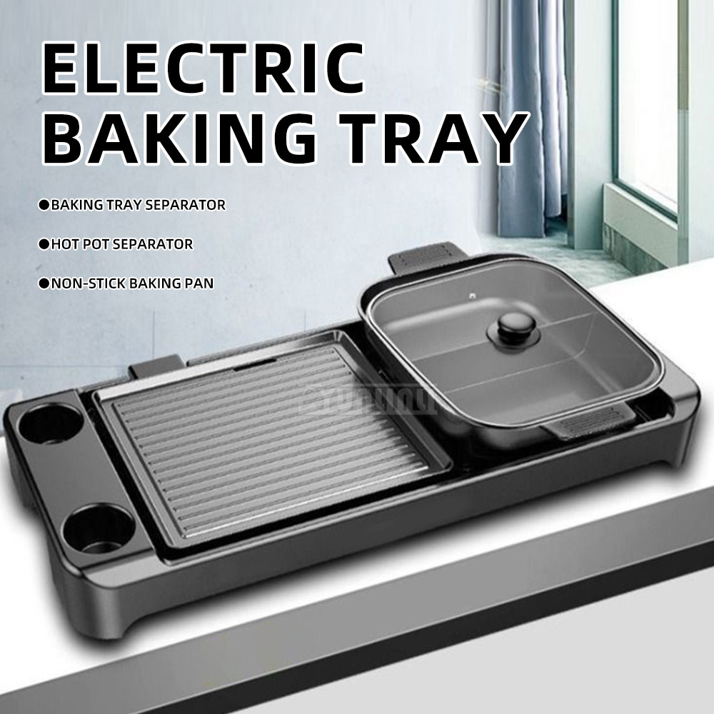 Electric Barbecue Hotpot Stove - огляд і ціна Kitchen Appliances For Home