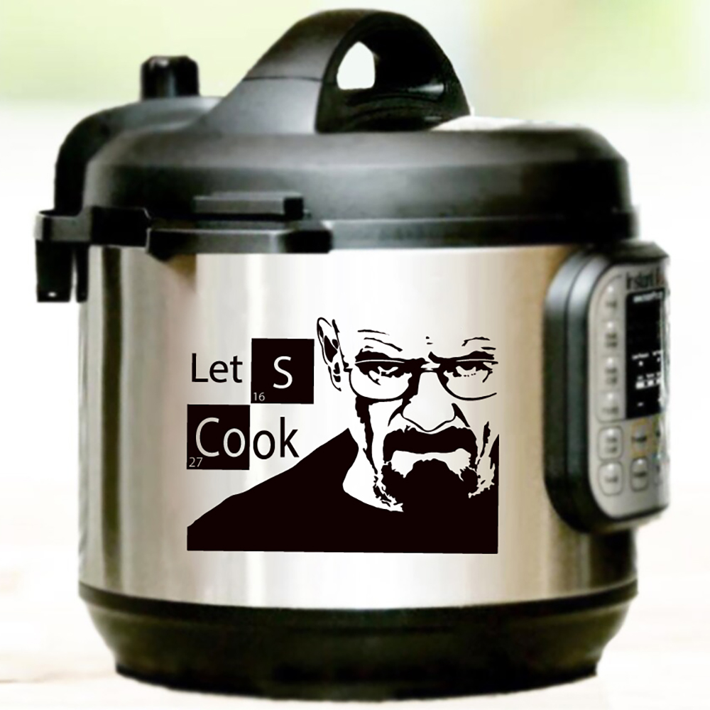 Instant Pot Vinyl Sticker,  Ki - огляд і ціна Instant Pot Pressure Cooker