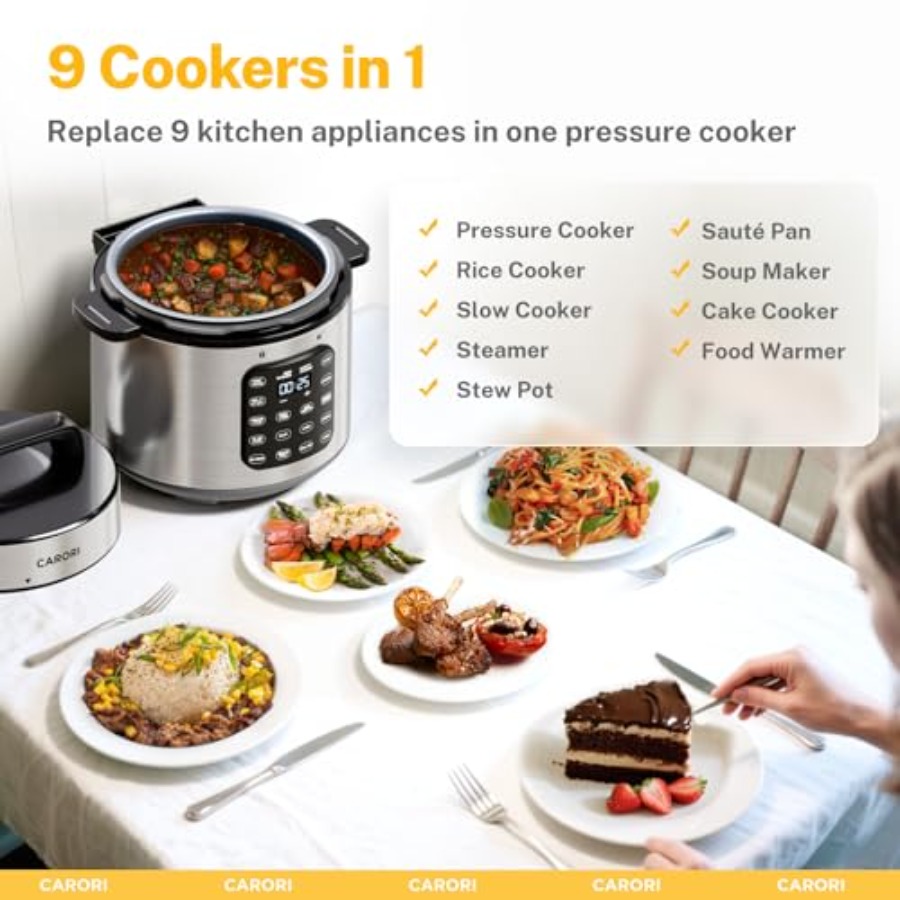 9-in-1 Electric Pressure Cooke - огляд і ціна Instant Pot Pressure Cooker