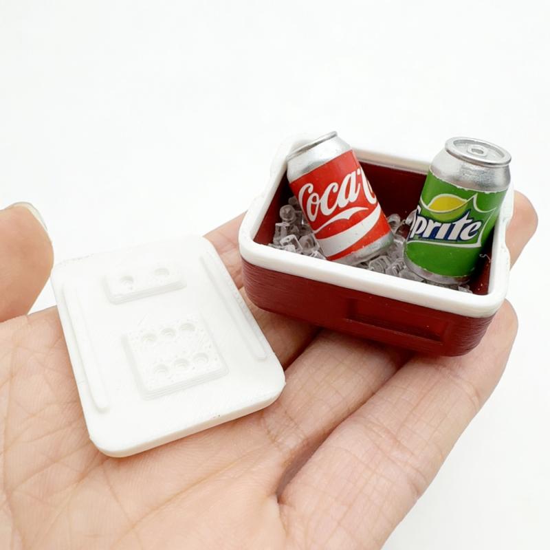 Dollhouse Mini Portable Refrig - огляд і ціна Kitchen Appliances To Gift