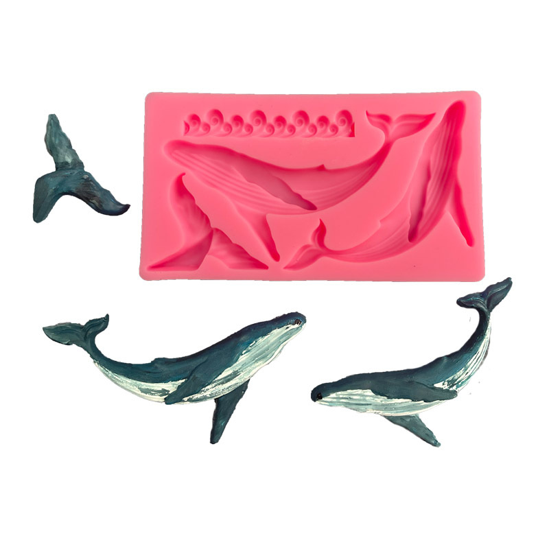 DIY Whale Silicone Mold Ocean  - огляд і ціна Kitchen Appliances Baking
