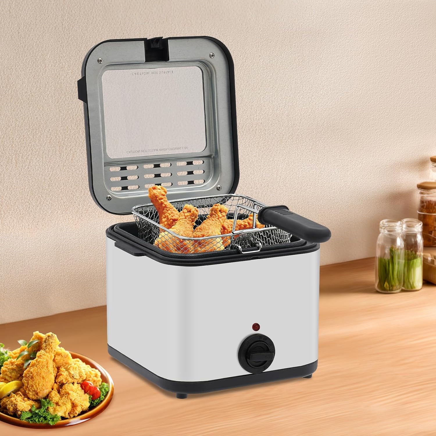 Countertop Electric Deep Fryer - огляд і ціна Kitchen Appliances For Home