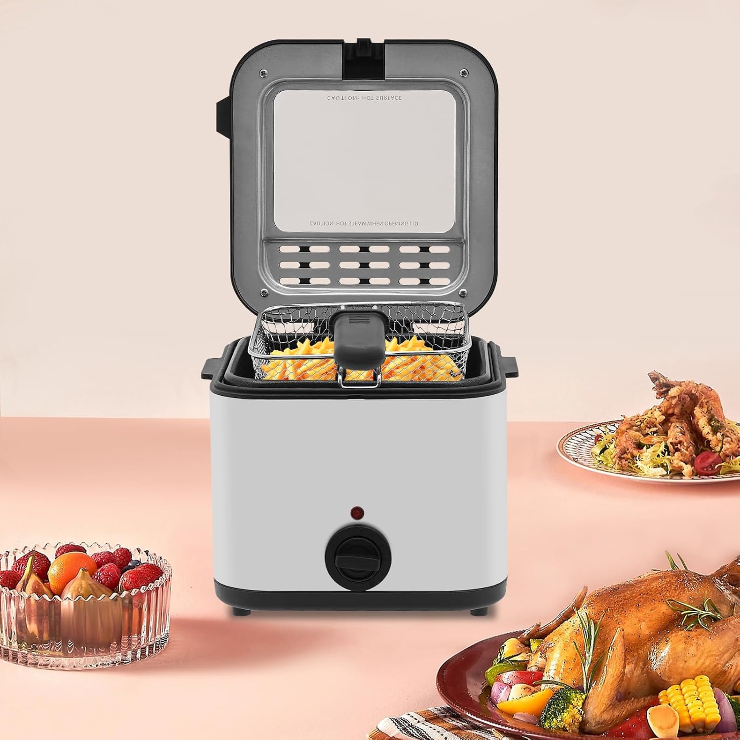 Countertop Electric Deep Fryer - огляд і ціна Kitchen Appliances For Home