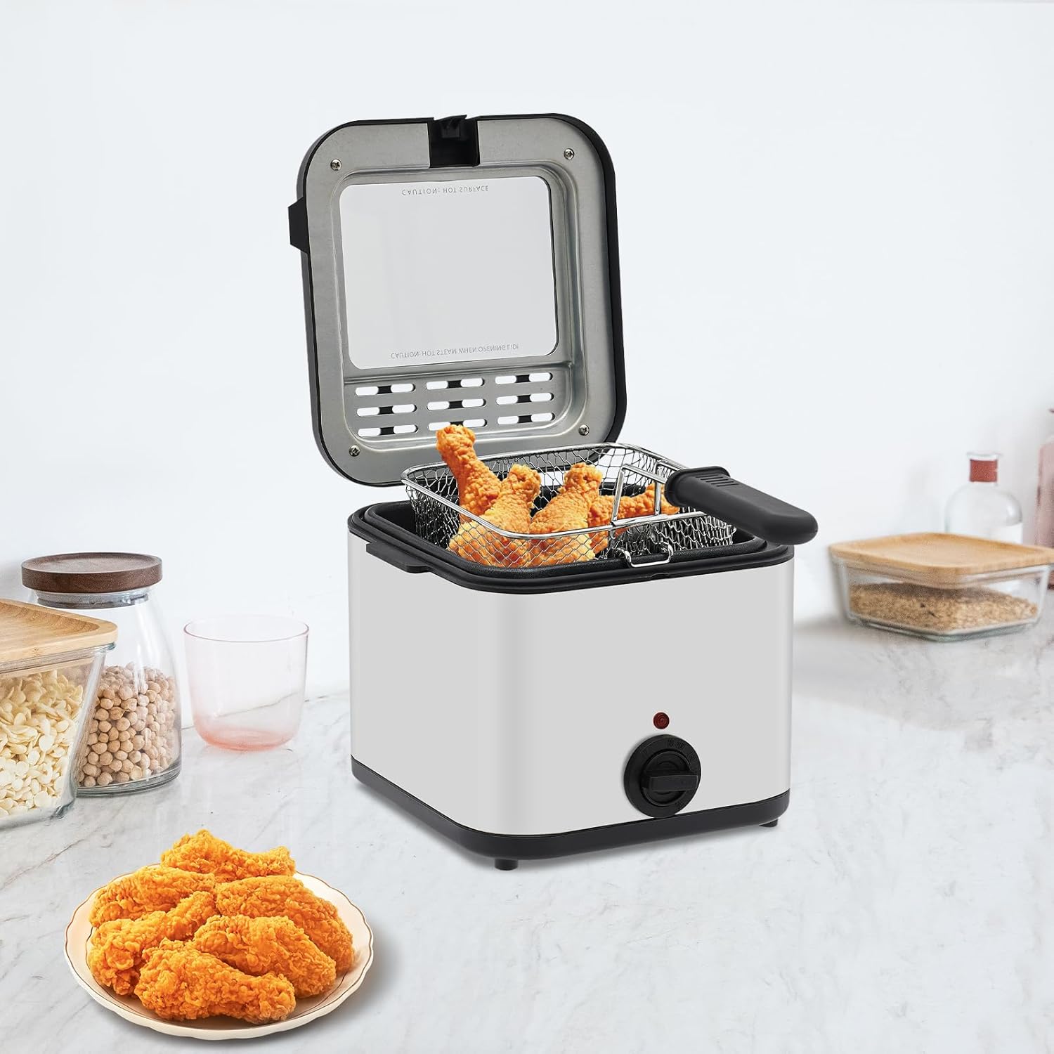 Countertop Electric Deep Fryer - огляд і ціна Kitchen Appliances For Home
