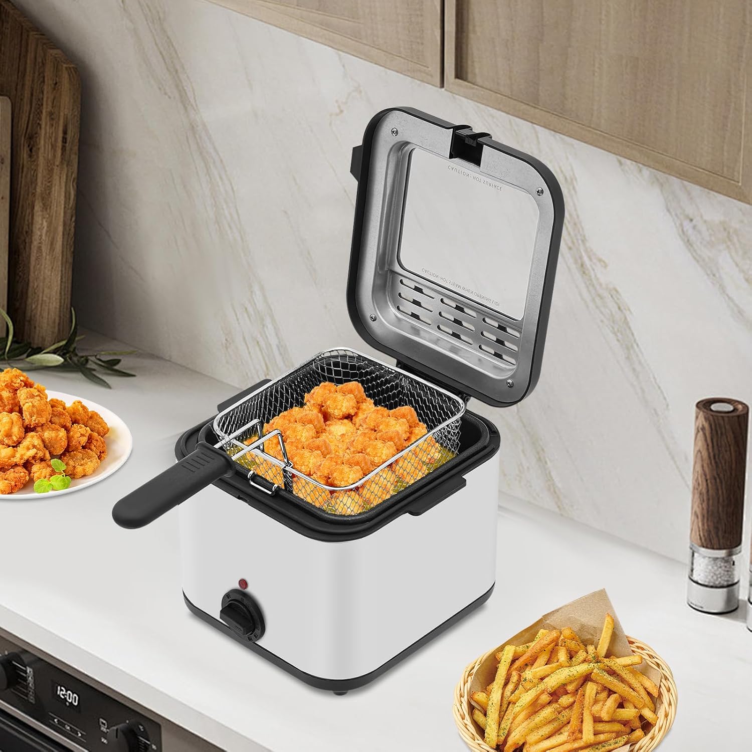 Countertop Electric Deep Fryer - огляд і ціна Kitchen Appliances For Home