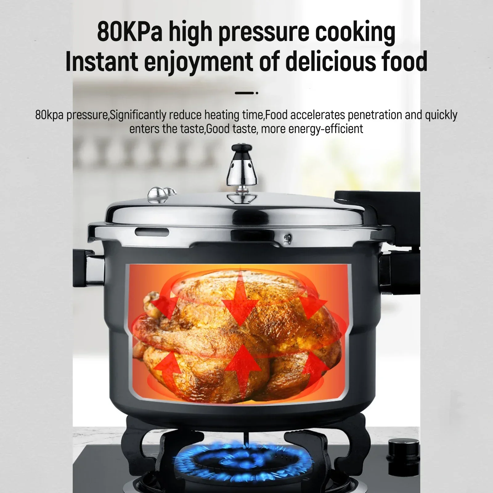4L-10L Ultra-Durable Stainless - огляд і ціна Instant Pot Pressure Cooker