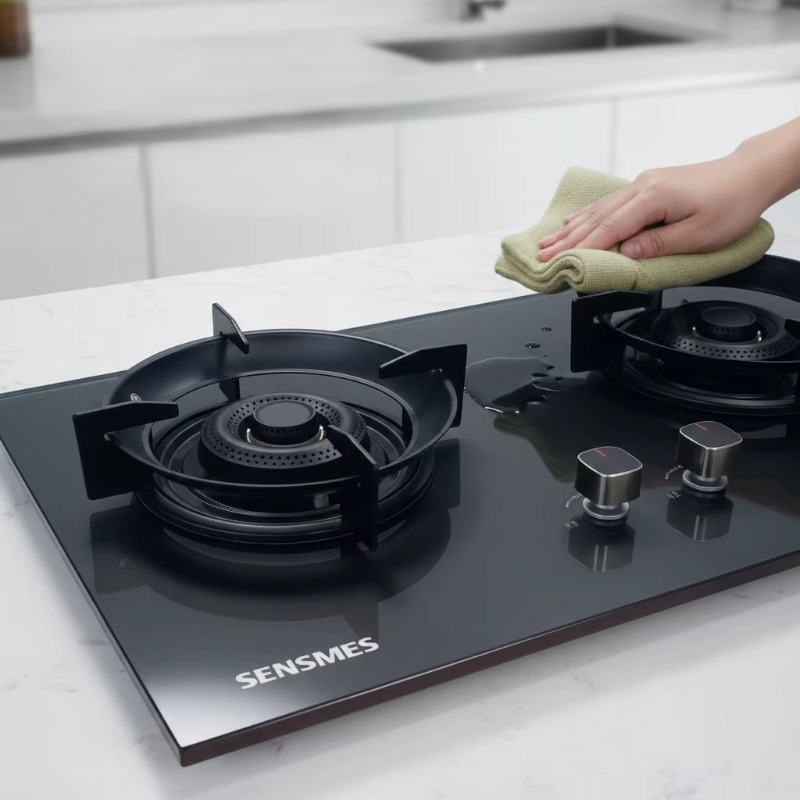 Black Tempered Glass Panel 2 B - огляд і ціна Kitchen Appliances Usa